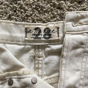 Free people denim skirt